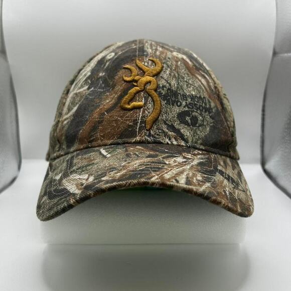 Browning Camo Graphic Strap back Hat - Picture 2 of 7